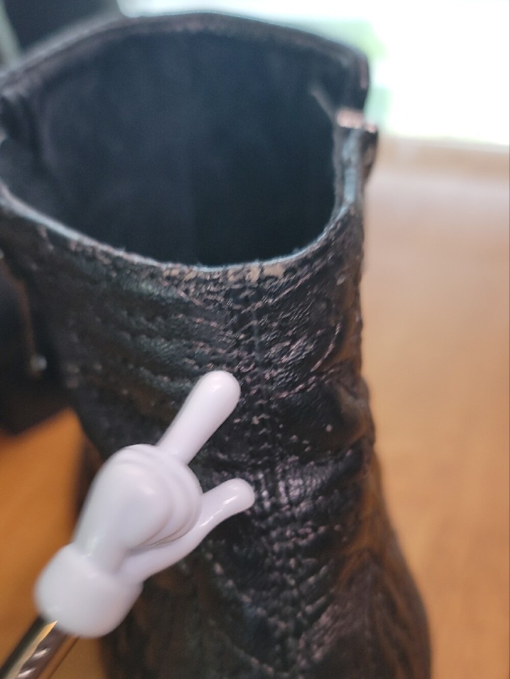 Free People "Barclay" Embroidered Ankle Boots from the FP Collection. - Picture 8 of 14